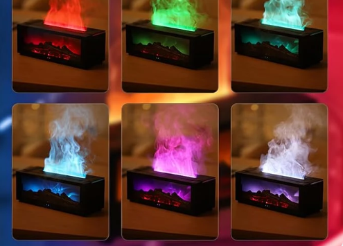 Flame Fireplace Aroma Diffuser