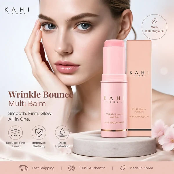 KAHI Wrinkle Bounce Multi Balm – Korean Skincare Glow Stick