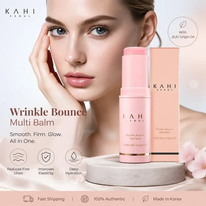 KAHI Wrinkle Bounce Multi Balm – Korean Skincare Glow Stick