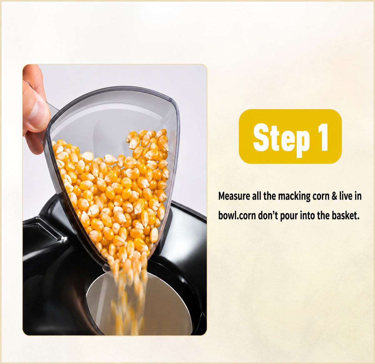 Mini Popcorn Machine