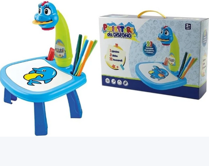 LED Projector Art Painting Table for Kids