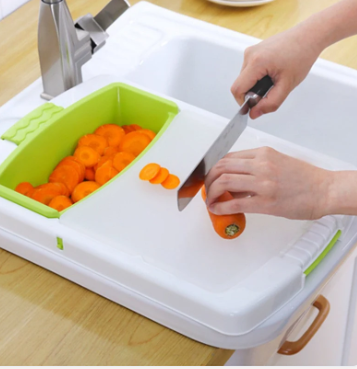 Kitchen Drain Cutting Board