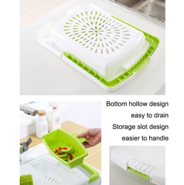 Kitchen Drain Cutting Board