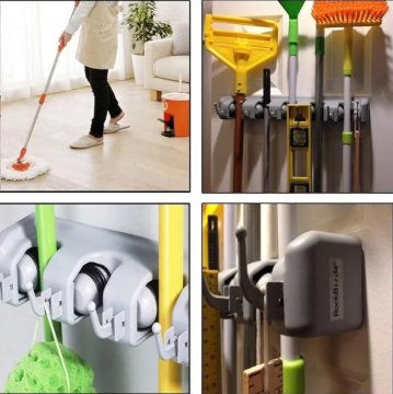 Brooms And Toiletries Organizer