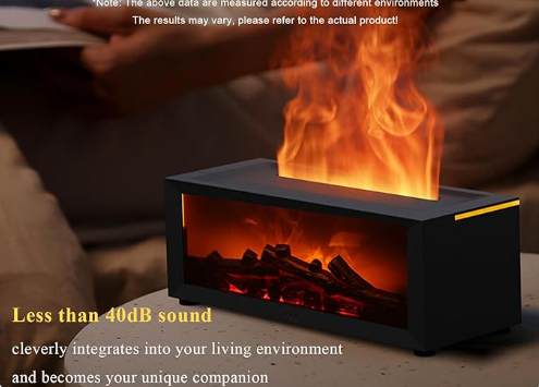 Flame Fireplace Aroma Diffuser